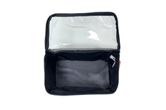Small Mesh Base Extra Height Canvas Clear Top Storage Bag with Handles 25x15x15 Heavy-Duty 400gsm Ripstop Canvas for 4WD & Camping