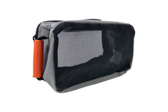 Small Mesh Base Extra Height Canvas Clear Top Storage Bag with Handles 25x15x15 Heavy-Duty 400gsm Ripstop Canvas for 4WD & Camping