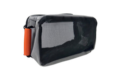 Small Mesh Base Extra Height Canvas Clear Top Storage Bag | Heavy-Duty 400gsm Ripstop Canvas with Handles | 4WD & Camping Gear Storage