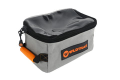 Small Mesh Base Extra Height Canvas Clear Top Storage Bag with Handles 25x15x15 Heavy-Duty 400gsm Ripstop Canvas for 4WD & Camping