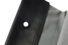 Canvas RV Caravan Awning Storage Bag, Mesh Pockets, Quick Release Clips Heavy-Duty 400gsm Ripstop Canvas for 4WD & Camping 51x45x10cm