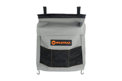 Canvas RV Caravan Awning Storage Bag, Mesh Pockets, Quick Release Clips Heavy-Duty 400gsm Ripstop Canvas for 4WD & Camping 51x45x10cm