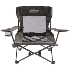 Deluxe Event Chair with Mesh Back, Padded Arms, Steel Frame, Drink Holder & Carry Bag with Strap