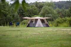 8p Silver Series Evo Instant Up Tent, WeatherTec™ System, Welded Corners, Vented, Large Windows, Side Entry, Heavy Duty Carry Bag