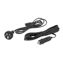 8 Inch/20cm 240V/12V Rechargeable Lithium Ion Fan with LED Lights