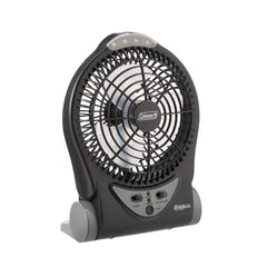 Coleman 240V Rechargeable Lithium Ion Fan with LED Lights 6”/15cm