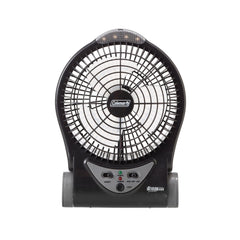 Coleman 240V Rechargeable Lithium Ion Fan with LED Lights 6”/15cm