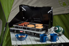 Triton™ 2 Burner Stove, PerfectHeat Technology, 22000 BTUs, Wind Guards, Durable, Rust Resistant