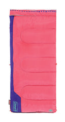 Youth Pink 10°C Glow in the Dark Sleeping Bag, Machine Washable, 152 x 66 cm