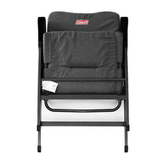 Coleman Pioneer Heather Flat Fold 8-Position Reclining Wide Camping Chair