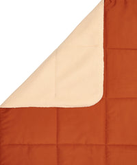 Plush Fleece Blanket, Quilt Construction, 180T Brushed Polyester Shell, Coletherm™ Hollow Polyester Filling,Temp Rating: 0°C, 152 x 66 cm