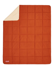 Plush Fleece Blanket, Quilt Construction, 180T Brushed Polyester Shell, Coletherm™ Hollow Polyester Filling,Temp Rating: 0°C, 152 x 66 cm