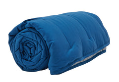 Plush Blanket, Quilt Construction, 180T Brushed Polyester Shell, Coletherm™ Hollow Polyester Filling, Temp Rating: 5°C, 153 x 66cm