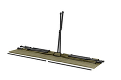 Instant Swagger Stretcher, Heavy Duty Frame, 600D Polyester Fabric, 110cm Ultra Wide, 140kg, Carry Bag