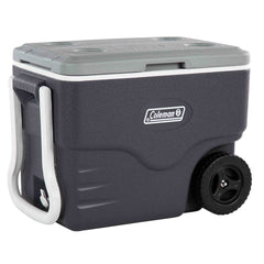 Extreme Cooler 38L Grey with Heavy Duty Wheels and Towing Handle