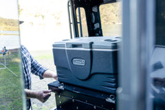 Extreme Cooler 44L Grey Chest Style cooler with Heavy Duty Carry Handles