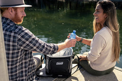 16 Can Templock Insulation Zipped Pocket Soft Cooler Bag with Carry Strap