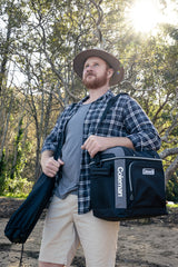 30 Can Templock Insulation Zipped Pocket Soft Cooler Bag with Carry Strap