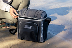 30 Can Templock Insulation Zipped Pocket Soft Cooler Bag with Carry Strap