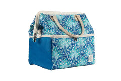 Peacock Paradise Premium Insulated Picnic Cooler Bag, Carry Handles, 2 Separate Compartments, Holds 24+ Cans