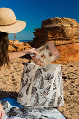 Sorrento Jumbo Shopping Tote Beach Bag, Dual Handle, Waterproof & Lightweight