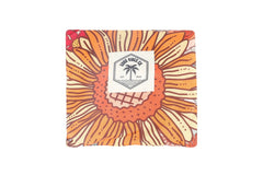 Retro Summer Eco Folding Shopping Tote Bag, 2 Internal Pockets, Handles