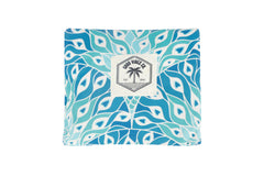 Peacock Paradise Eco Folding Shopping Tote Bag, 2 Internal Pockets, Handles