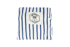 Mediterranean Eco Folding Shopping Tote Bag, 2 Internal Pockets, Handles