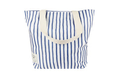 Mediterranean Beach Shopping Bag, Inner Pocket, Carry Handles