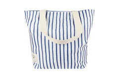 Mediterranean Beach Shopping Bag, Inner Pocket, Carry Handles