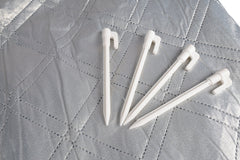 Havana Premium Picnic Mat Blanket, 2x2m, Waterproof Base, Carry Strap, Storage Pocket, 4 Ground Pegs