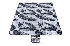 Sorrento Premium Picnic Mat Blanket, 2x2m, Waterproof Base, Carry Strap, Storage Pocket, 4 Ground Pegs