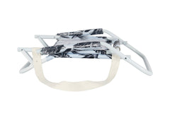 Sorrento Foldable Beach Chair with Carry Strap, Lightweight & Portable, High Back, Powder Coated Frame