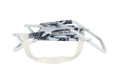 Sorrento Foldable Beach Chair with Carry Strap, Lightweight & Portable, High Back, Powder Coated Frame