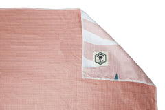 Blush Palm 160cm Premium Waffle Beach Towel with Storage Bag, Double Sided, Eco Friendly, Sand Free, Quick Dry, Ultra Absorbent