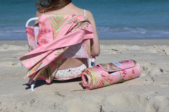 Tropicana Premium Picnic Mat Blanket, 2x2m, Waterproof Base, Carry Strap, Storage Pocket, 4 Ground Pegs