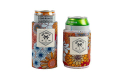 Retro Summer Skinny Neoprene Can & Stubby Holder - Suits Seltzer Style Cans