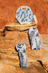 Sorrento Palm Neoprene Single Bottle Holder Bag