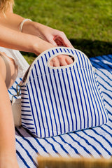 Mediterranean Neoprene Lunch Bag with Shoulder Strap