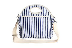 Mediterranean Neoprene Lunch Bag with Shoulder Strap