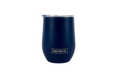 Indigo 295ml Insulated Double Wall Stainless Steel Travel Cup with Lid, Durable Matt Finish