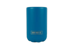 Peacock Blue Insulated Double Wall Stainless Steel Regular Bottle & Can Cooler