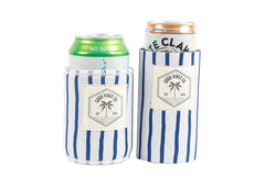Mediterranean Skinny Neoprene Can & Stubby Holder -Suits Seltzer Style Cans