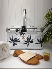 Havana Insulated Market Cooler Bag, Aluminum Frame, Fully Zipped, Collapsible