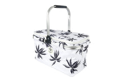 Havana Insulated Market Cooler Bag, Aluminum Frame, Fully Zipped, Collapsible