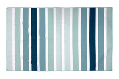 Ocean Tide 160cm Microfibre Beach Towel with Storage Bag , Sand-Resistant, Eco Friendly, Double Sided