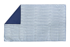 Mediterranean 160cm Microfibre Beach Towel with Storage Bag , Sand-Resistant, Eco Friendly, Double Sided