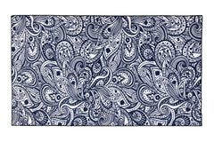 Tahitian Blue 160cm Microfibre Beach Towel with Storage Bag , Sand-Resistant, Eco Friendly, Double Sided