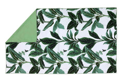Botanical 160cm Microfibre Beach Towel with Storage Bag , Sand-Resistant, Eco Friendly, Double Sided