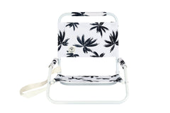 Havana Foldable Beach Chair with Carry Strap, Lightweight & Portable, High Back, Powder Coated Frame